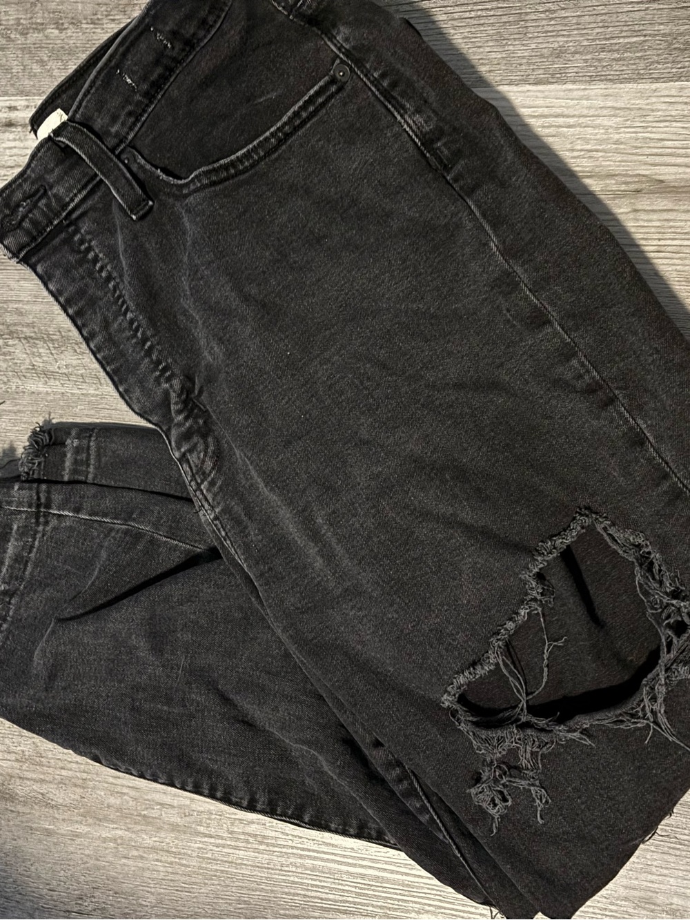 Madewell Black Mom Jean